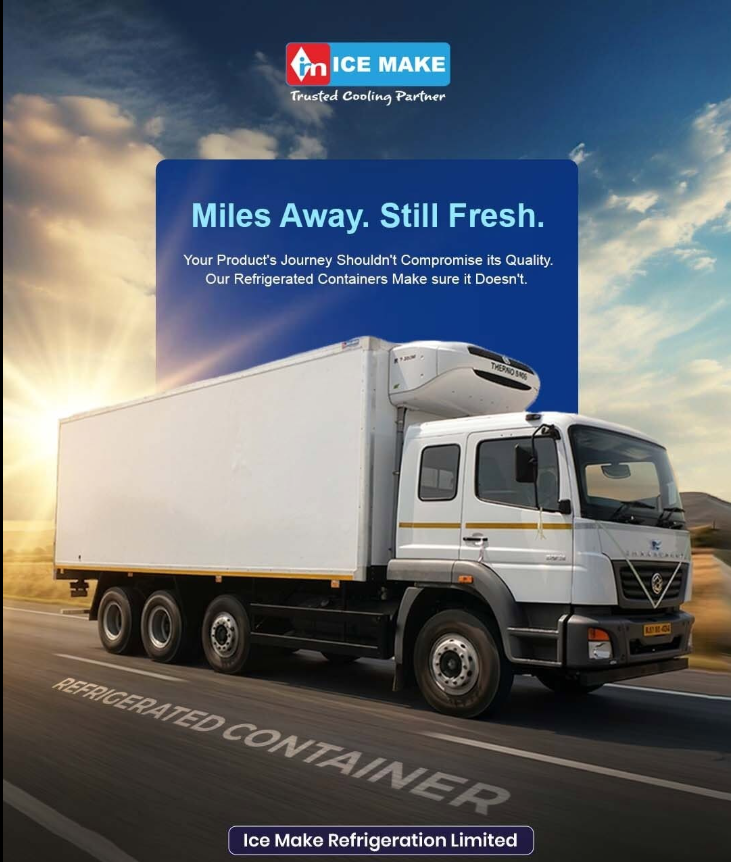Refrigerated Container – GRP: Reliable Temperature-Controlled Transport for Perishable Foods