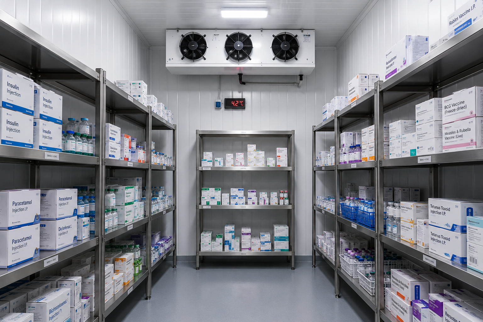 Cold Storage for Pharmaceuticals: Ensuring Product Safety, Quality, and Compliance